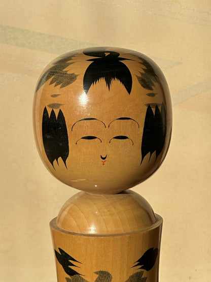 Vintage Kokeshi Doll — Naruko, 29.5 cm