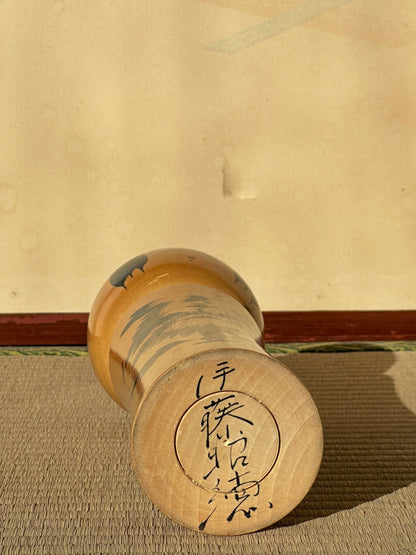 Vintage Kokeshi Doll — Naruko, 29.5 cm