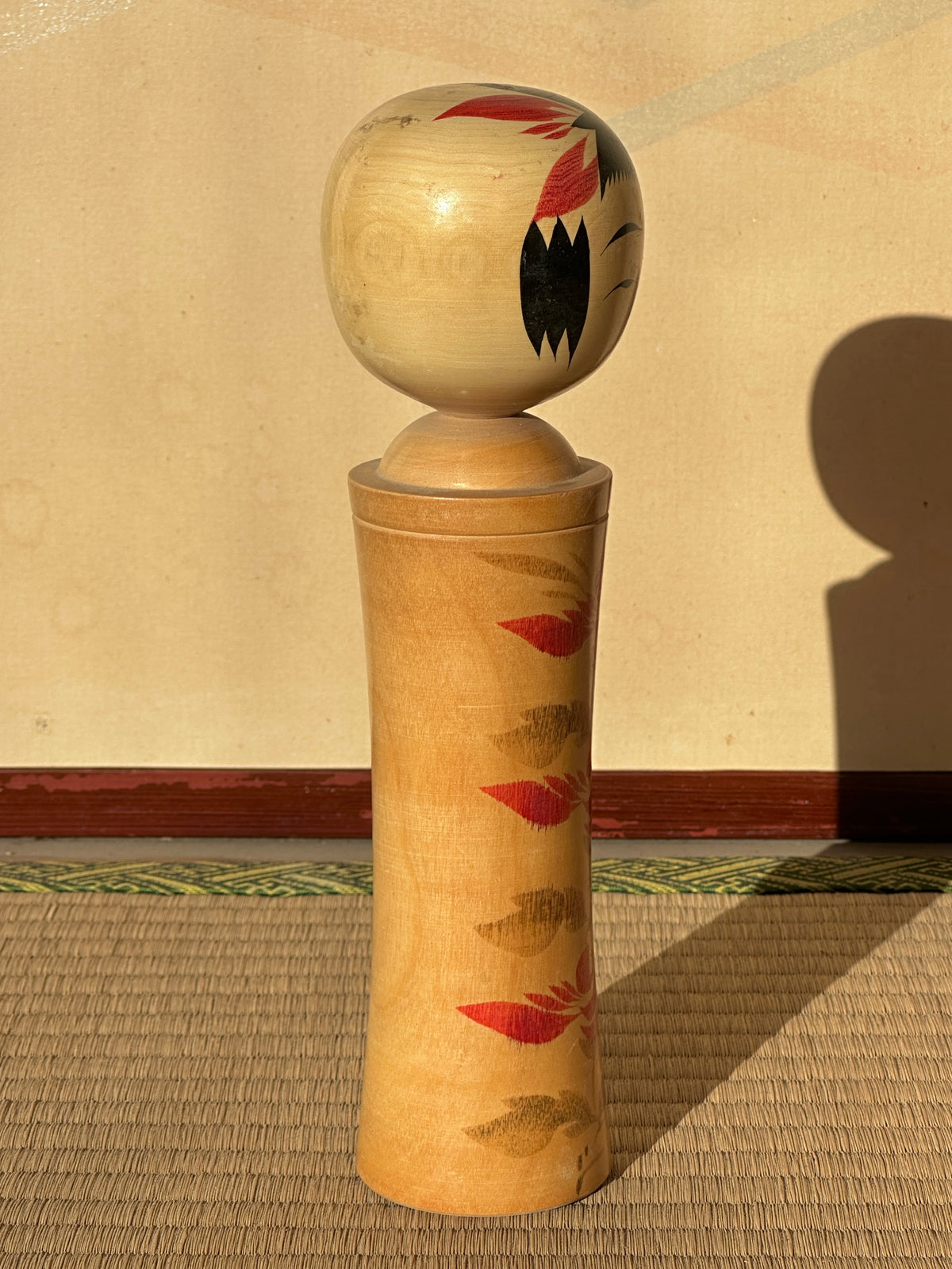 Vintage Kokeshi Doll — Naruko, 24 cm