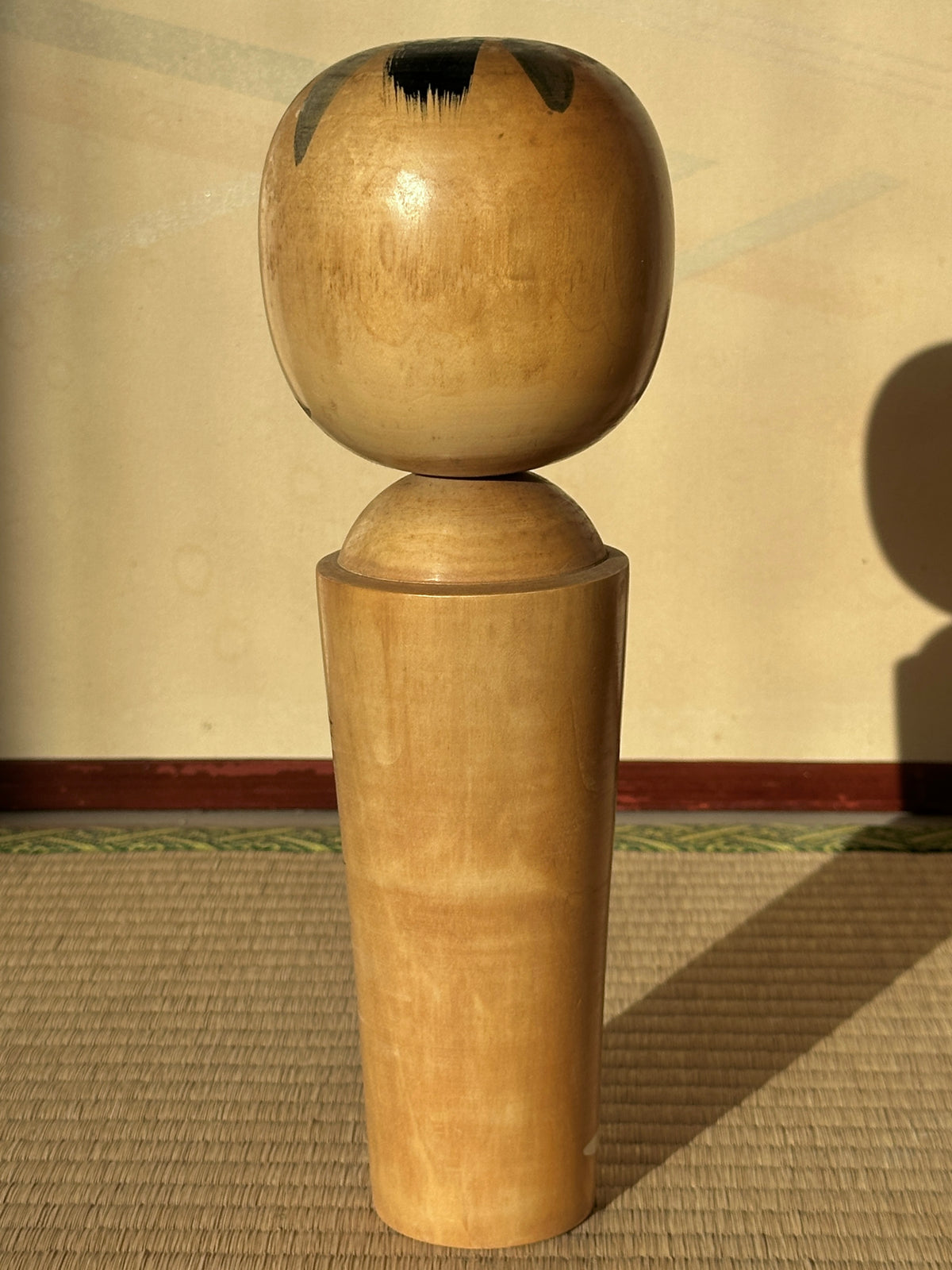 Vintage Kokeshi Doll — Matsushima Landscape, 30 cm