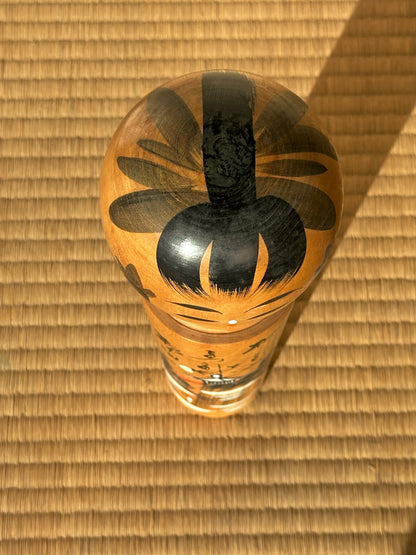 Vintage Kokeshi Doll — Matsushima Landscape, 30 cm