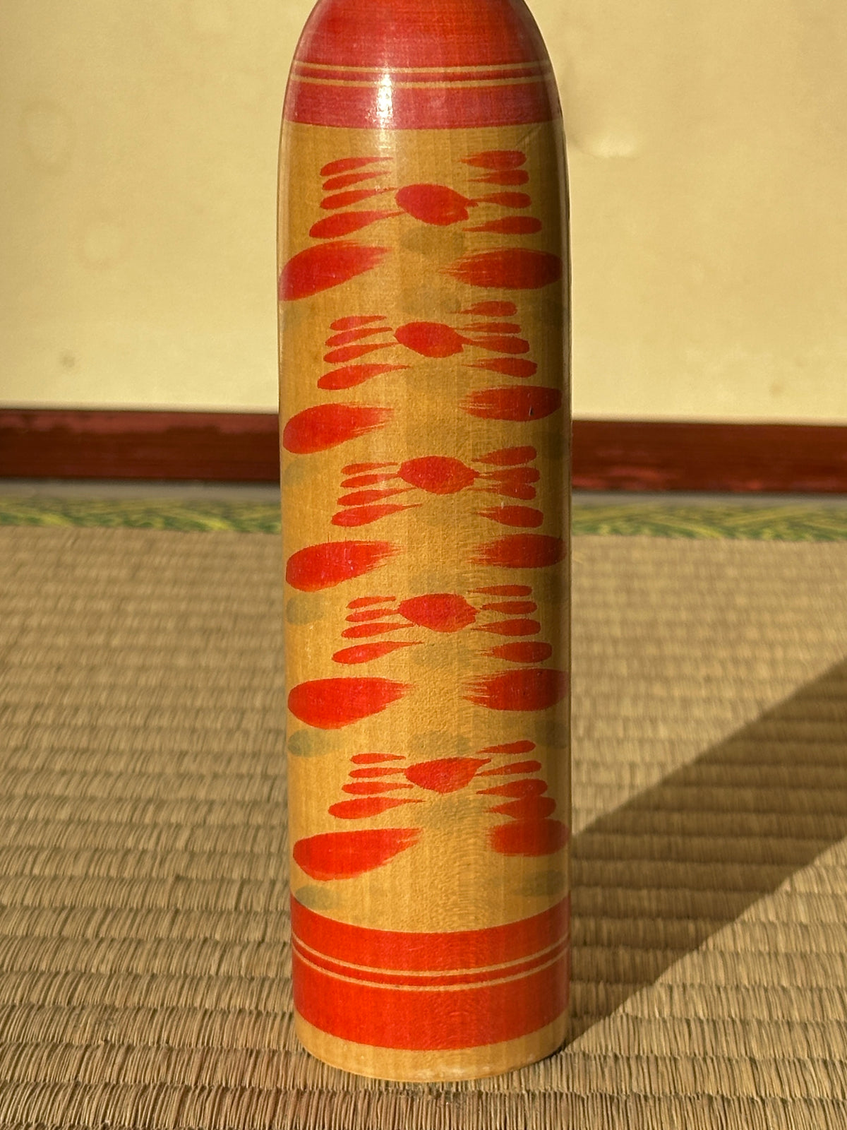 Vintage Kokeshi Doll — Togatta, 24 cm
