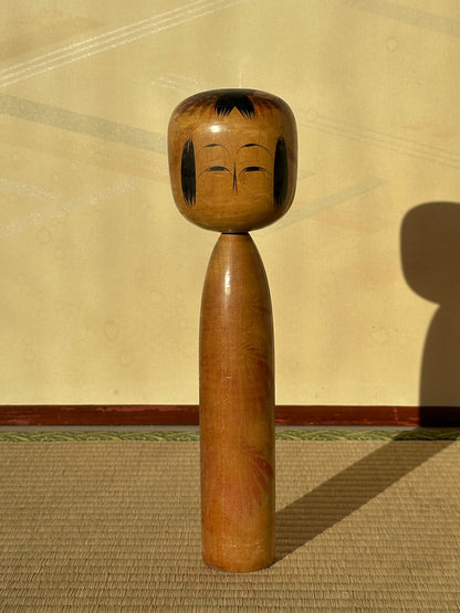 Vintage Kokeshi Doll — Togatta, 33.5 cm