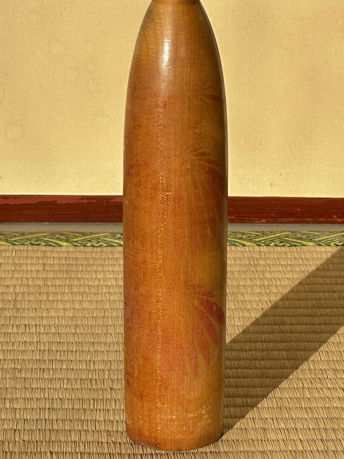 Vintage Kokeshi Doll — Togatta, 33.5 cm
