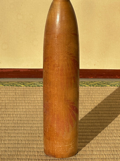 Vintage Kokeshi Doll — Togatta, 33.5 cm