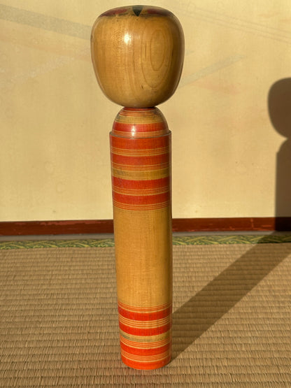Vintage Kokeshi Doll — Togatta, 32 cm