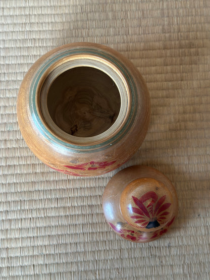 Vintage Kokeshi Doll — Ejiko, 23 cm