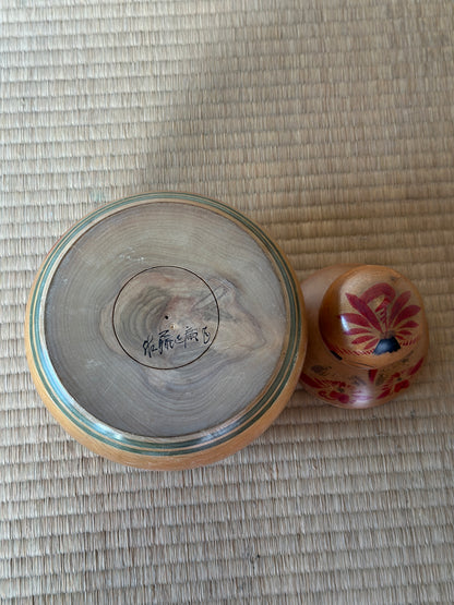 Vintage Kokeshi Doll — Ejiko, 23 cm